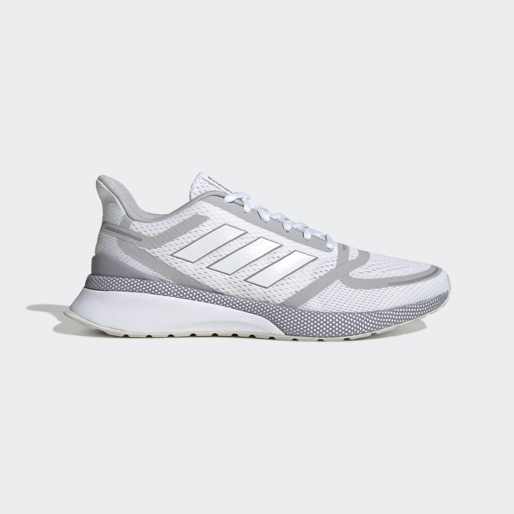 Adidas Men's Nova Running Shoes White/Grey Ireland EE9266